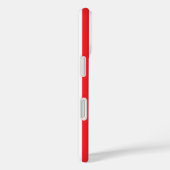 Coques Case-Mate iPhone Motif rayures verticales rouges et blanches classi (Verso / Droite)