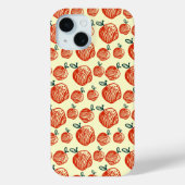 Coques Case-Mate iPhone Motif Red Apple Doodle (Verso)