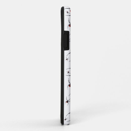 Coques Case-Mate iPhone Motif Red & Black Spider (Dos/Droite)