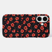 Coques Case-Mate iPhone Motif Red Poppy (Verso (horizontal))