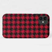 Coques Case-Mate iPhone Motif Répétant rouge et noir (Dos (Horizontal))