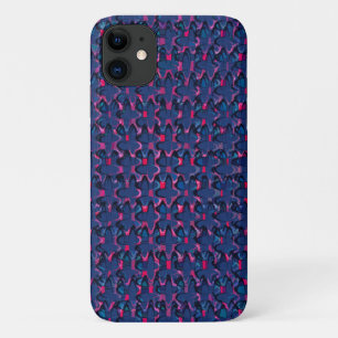 Case-Mate iPhone Case Motif rétro bleu et rose