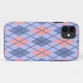 Coques Case-Mate iPhone Motif rétro en losanges.  (Dos (Horizontal))
