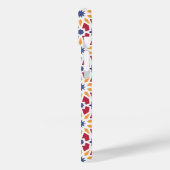 Coques Case-Mate iPhone Motif rétro marocain Zellije avec nom (Verso / Gauche)
