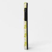 Coques Case-Mate iPhone Motif Rétro Vert Fleur-De-Lis (Dos/Gauche)