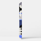 Coques Case-Mate iPhone Motif rétrofuturiste Gras Géométrique Bauhaus (Verso / Droite)