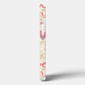 Coques Case-Mate iPhone Motif romantique avec Coeurs et Lèvres (Verso / Gauche)