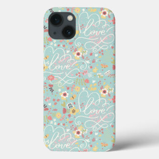iPhone 13 Coque Motif romantique lumineux moderne