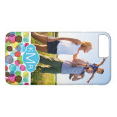 Coques Case-Mate iPhone Motif rond 2 de bulles faites sur commande de (Dos (Horizontal))