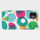 Coques Case-Mate iPhone Motif rond d'enfants de bulles (Dos (Horizontal))
