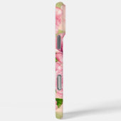 Coques Case-Mate iPhone Motif rose d'aquarelle rose (Verso / Droite)