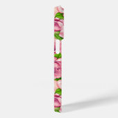 Coques Case-Mate iPhone Motif rose d'aquarelle rose (Verso / Droite)