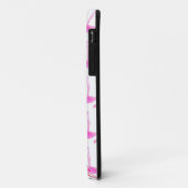 Coques Case-Mate iPhone Motif rose de Flamant rose (Dos/Gauche)