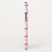 Coques Case-Mate iPhone Motif rose de Flamant rose (Dos/Droite)