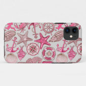 Coques Case-Mate iPhone Motif rose de mer (Dos (Horizontal))