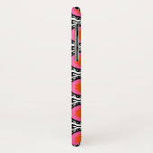 Coques Case-Mate iPhone Motif rose de Suzani (Dos/Gauche)