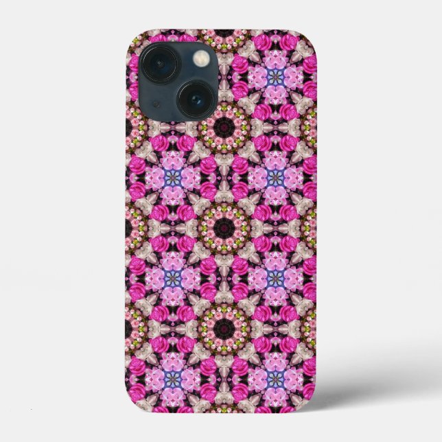 Coques Case-Mate iPhone Motif rose d'été floral (Verso)