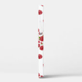 Coques Case-Mate iPhone Motif Rose du coeur rouge, cadeau de la Saint-Vale (Verso / Gauche)