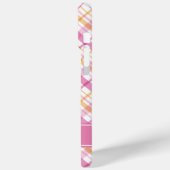 Coques Case-Mate iPhone Motif rose et orange (Verso / Gauche)