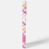 Coques Case-Mate iPhone Motif rose et orange (Verso / Droite)