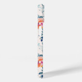 Coques Case-Mate iPhone Motif rose et Turquoise (Verso / Droite)
