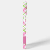Coques Case-Mate iPhone Motif rose et vert (Verso / Droite)