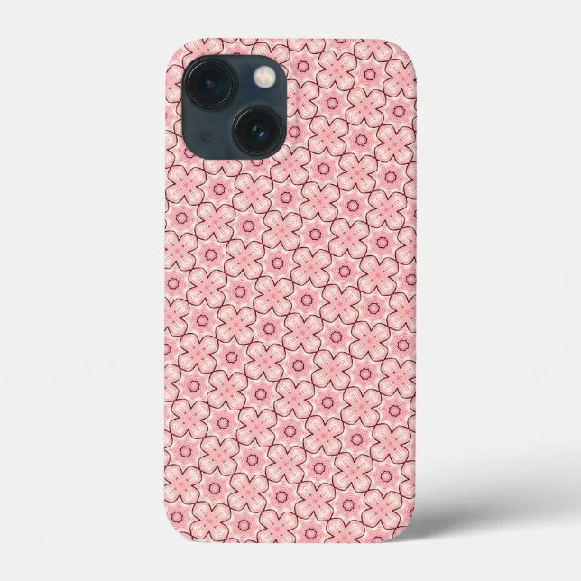 Coques Case-Mate iPhone motif rose floral (Verso)