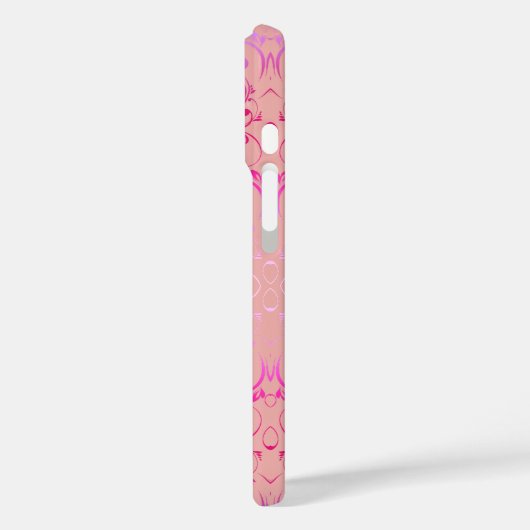 Coques Case-Mate iPhone Motif rose Ombre (Verso / Gauche)
