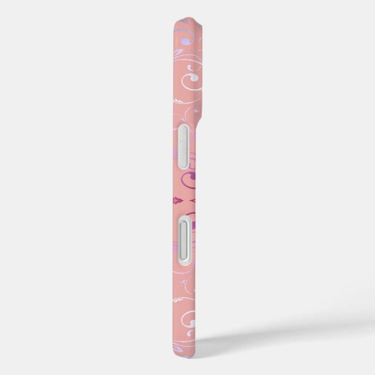 Coques Case-Mate iPhone Motif rose Ombre (Verso / Droite)