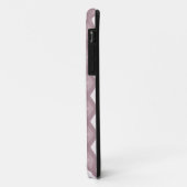 Coques Case-Mate iPhone motif rose quartz rose diamant (Dos/Gauche)