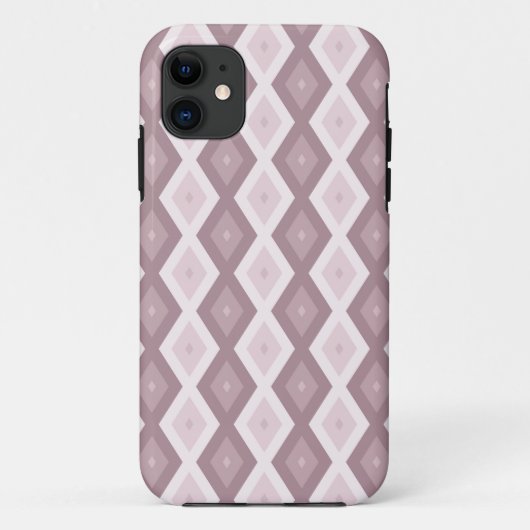 Coques Case-Mate iPhone motif rose quartz rose diamant (Dos)