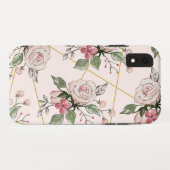 Coques Case-Mate iPhone Motif rose rose (Dos (Horizontal))