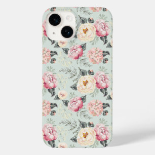 Coque Pour iPhone 14 Motif rose Rose Garden