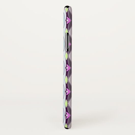 Coques Case-Mate iPhone Motif rose unique (Dos/Droite)