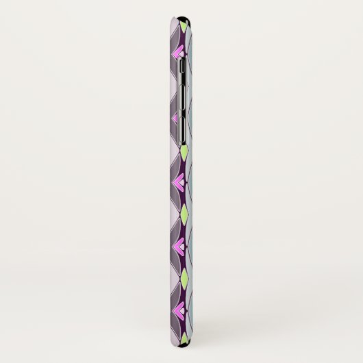 Coques Case-Mate iPhone Motif rose unique (Dos/Gauche)