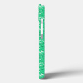 Coques Case-Mate iPhone motif rose Vert (Verso / Gauche)