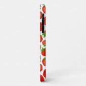 Coques Case-Mate iPhone Motif rouge de fraises Fraise (Dos/Gauche)