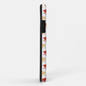 Coques Case-Mate iPhone Motif rouge de singes (Dos/Droite)