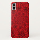 Coques Case-Mate iPhone Motif rouge éblouissant (Dos)