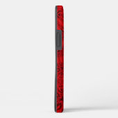 Coques Case-Mate iPhone Motif rouge éblouissant (Verso / Droite)