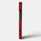 Coques Case-Mate iPhone Motif rouge éblouissant (Verso / Gauche)