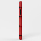 Coques Case-Mate iPhone Motif rouge élégant (Dos/Droite)