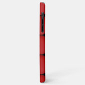Coques Case-Mate iPhone Motif rouge élégant (Dos/Gauche)