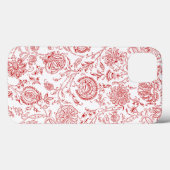 Coques Case-Mate iPhone Motif rouge et blanc (Verso (horizontal))