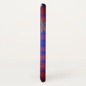 Coques Case-Mate iPhone Motif rouge et bleu (Dos/Droite)