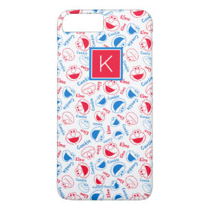 Coque Case-Mate Pour iPhone Motif rouge et bleu   Monogramme