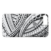 Coques Case-Mate iPhone Motif Samoan de tatouage (Dos (Horizontal))