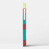 Coques Case-Mate iPhone Motif sans couture. Arrière - plan illimité de géo (Verso / Gauche)