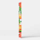 Coques Case-Mate iPhone Motif sans couture avec aquarelle fruit mandarin e (Verso / Droite)