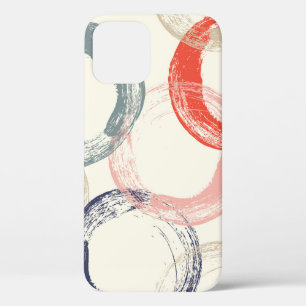 Case-Mate iPhone Case Motif sans couture avec cercles colorés d'aquarell